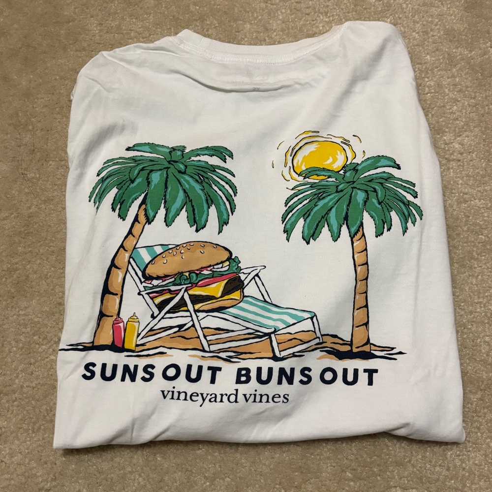 Vineyard Vines Suns Out Buns Out Tee